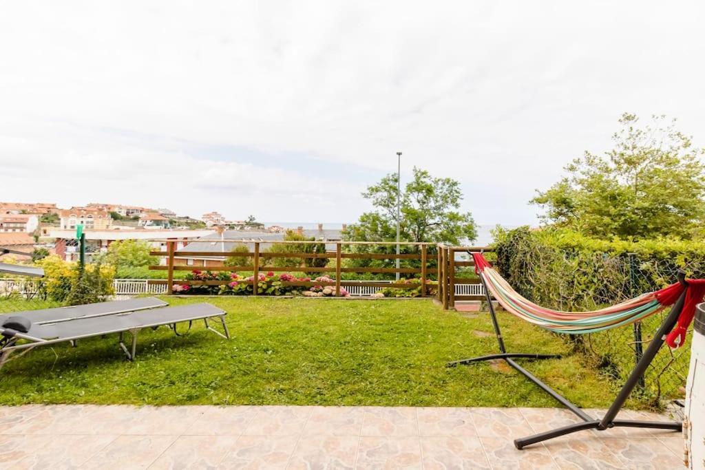 Casa De Las Flores - Apartamento Con Jardin Privado Frente A La Playa De Comillas Εξωτερικό φωτογραφία