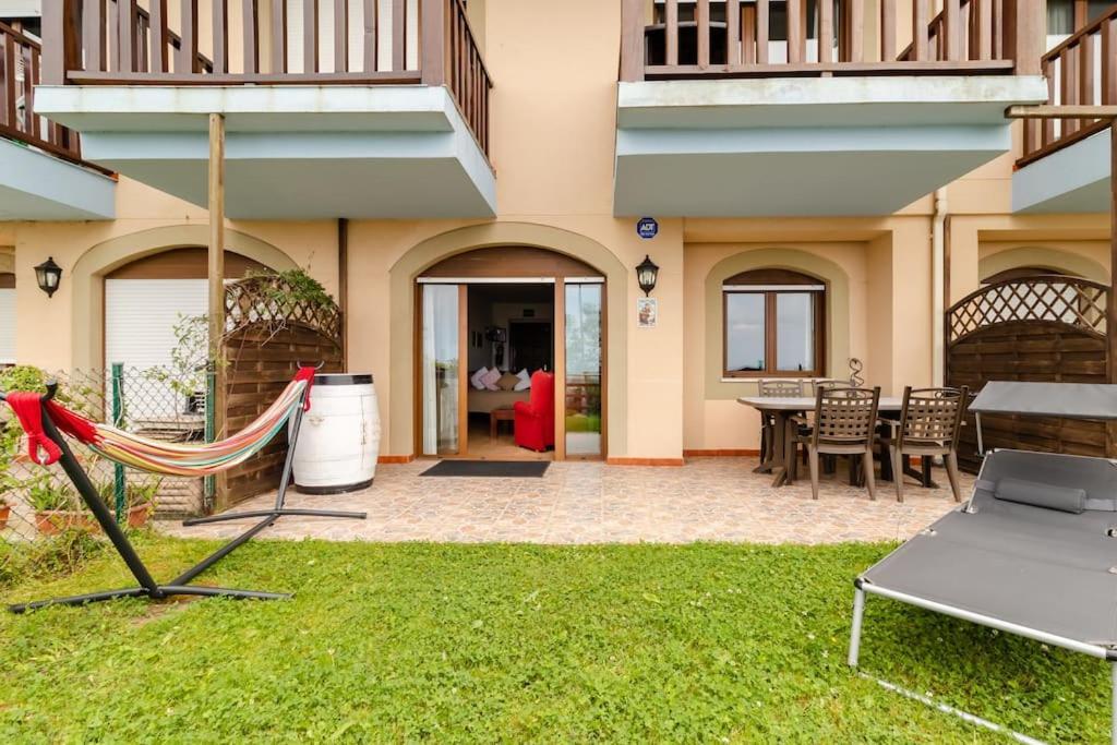 Casa De Las Flores - Apartamento Con Jardin Privado Frente A La Playa De Comillas Εξωτερικό φωτογραφία